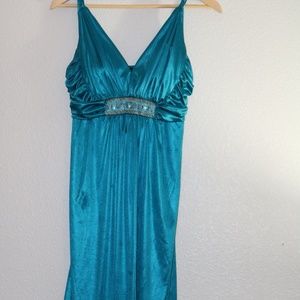 Teal / Blue dress